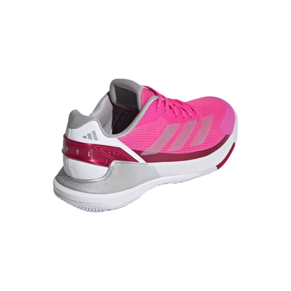 adidas Crazyquick LS Padel - Lucid Pink/Silver Metallic/Lucid Red