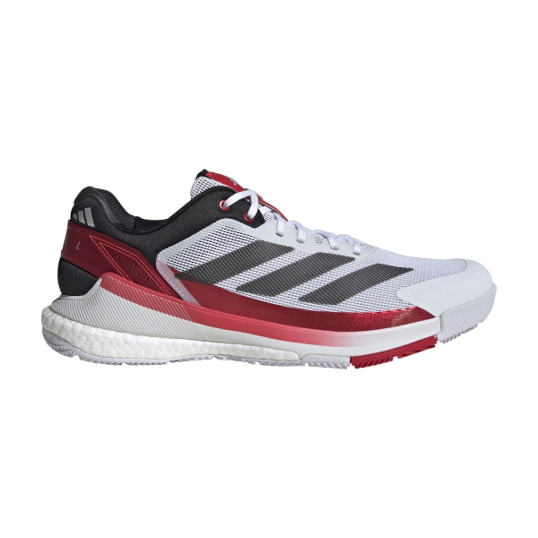 Scarpe Padel adidas Crazyquick Boost  Cloud White/Core Black/Lucid Red IH3636