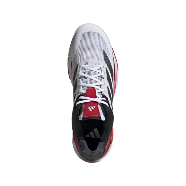 adidas Crazyquick Boost - Cloud White/Core Black/Lucid Red
