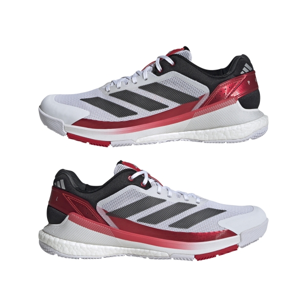 adidas Crazyquick Boost - Cloud White/Core Black/Lucid Red