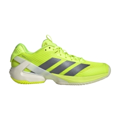 adidas adizero Ubersonic 5 Clay - Lucid Lemon/Iron Metal/FTWR White
