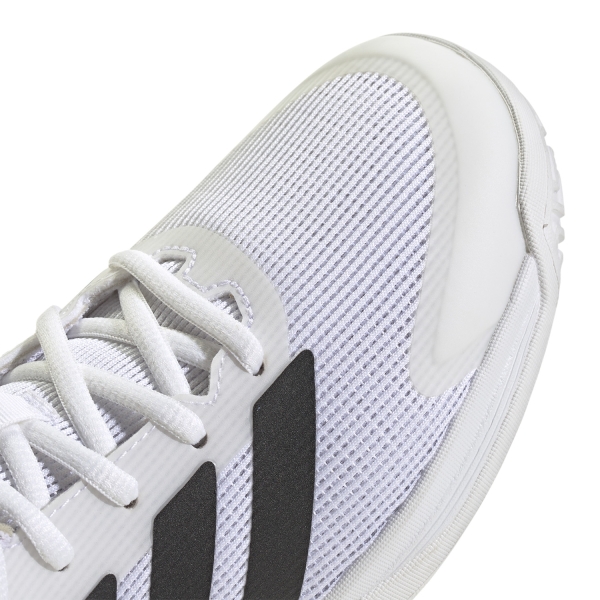adidas Ubersonic Bambini - Cloud White/Core Black/Silver Metalic