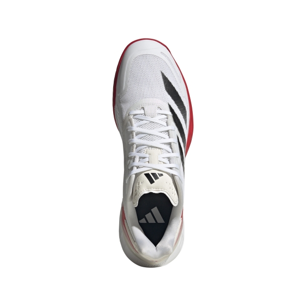 adidas Defiant Speed 2 - Cloud White/Core Black/Pure Ruby