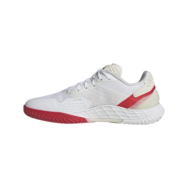 adidas Defiant Speed 2 - Cloud White/Core Black/Pure Ruby