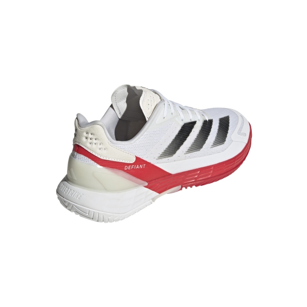 adidas Defiant Speed 2 - Cloud White/Core Black/Pure Ruby