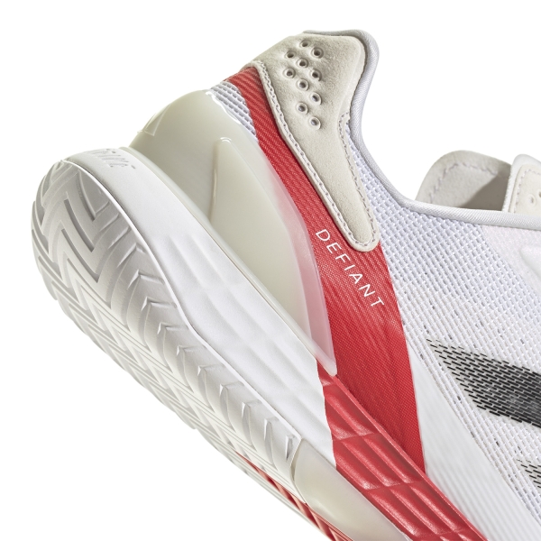adidas Defiant Speed 2 - Cloud White/Core Black/Pure Ruby