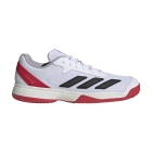 adidas Courtflash Bambini - Cloud White/Core Black/Lucid Red