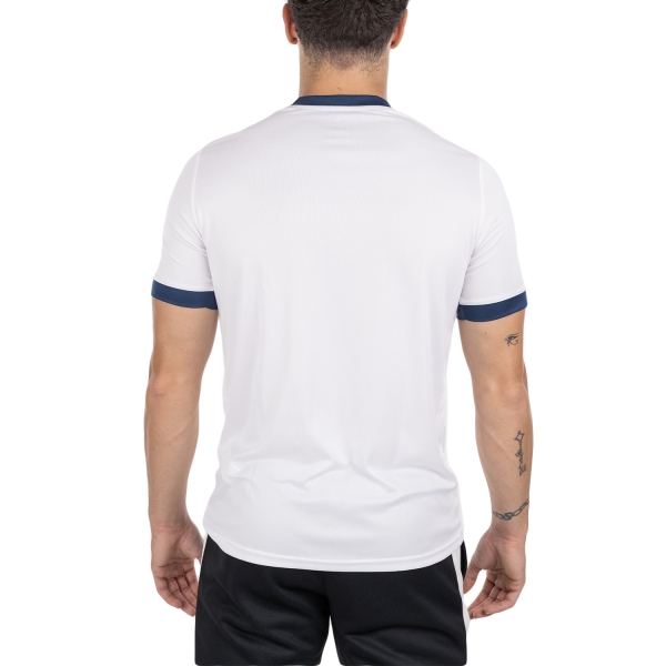 Joma Court Maglietta - White/Royal/Dark Navy