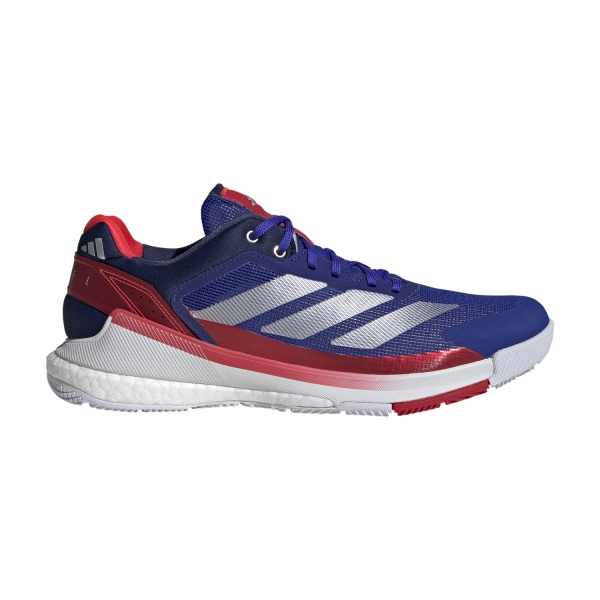 Scarpe Padel adidas Crazyquick Boost Padel  Lucid Blue/Silver Metal/FTWR White JP9590