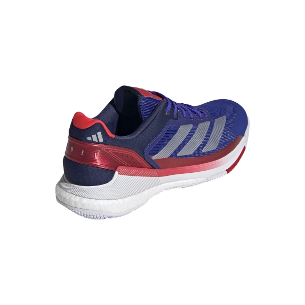 adidas Crazyquick Boost Padel - Lucid Blue/Silver Metal/FTWR White