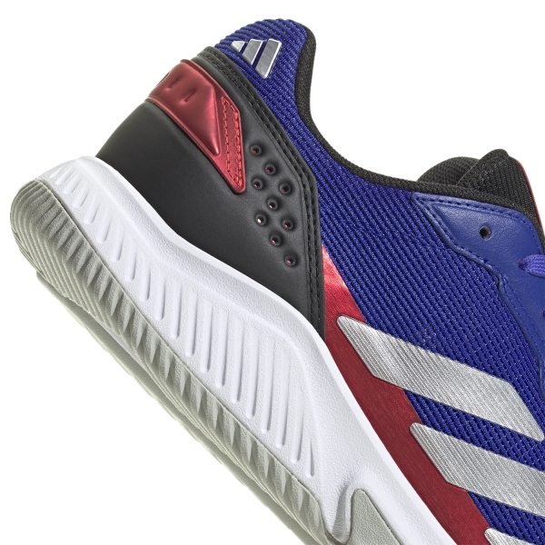 adidas Courtquick Padel - Lucid Blue/Silver Metal/Lucid Red