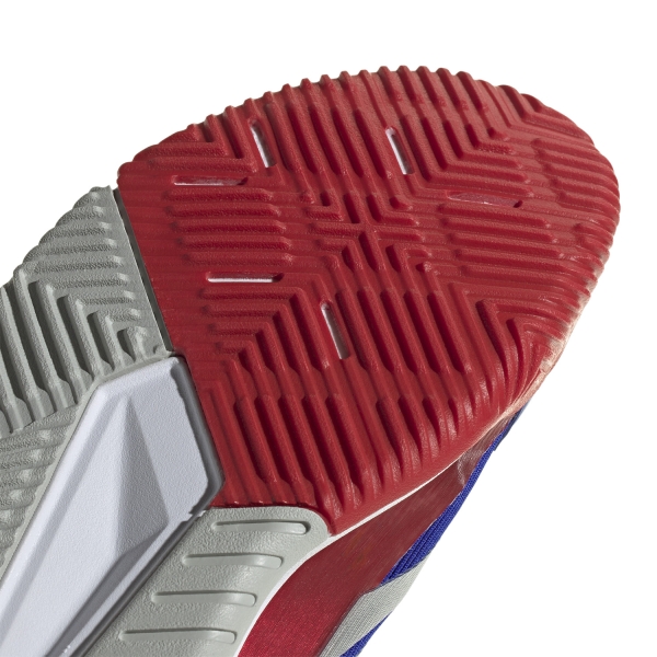adidas Courtquick Padel - Lucid Blue/Silver Metal/Lucid Red