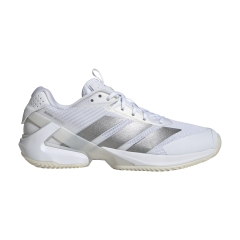 adidas adizero Ubersonic 5 Clay - FTWR White/Silver Metal