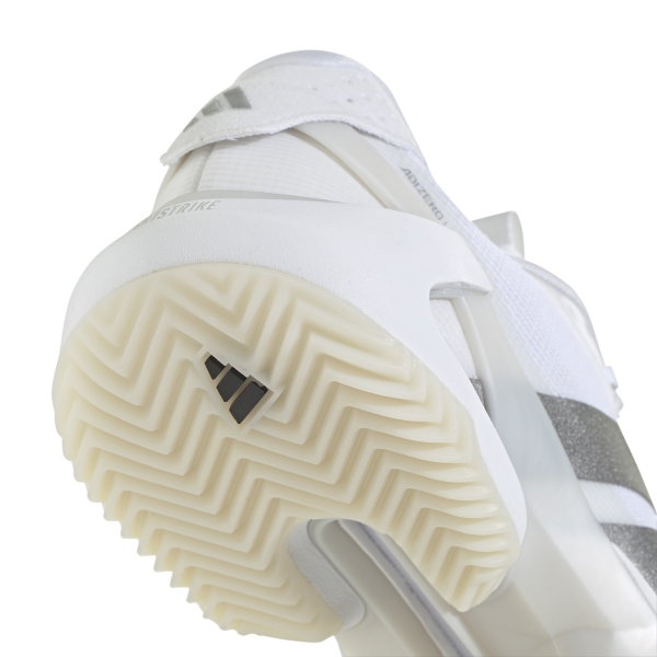 adidas adizero Ubersonic 5 Clay - FTWR White/Silver Metal