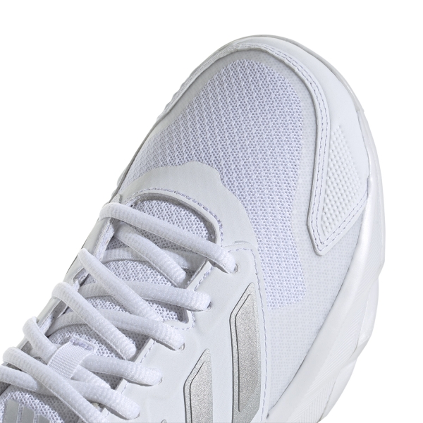 adidas CourtJam Control 3 Clay - FTWR White/Silver Metal/Grey One