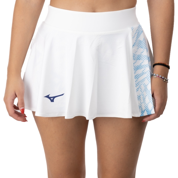 Gonne e Pantaloncini Tennis Mizuno Mizuno Mugen Flying Skirt  White  White 62GBB70101