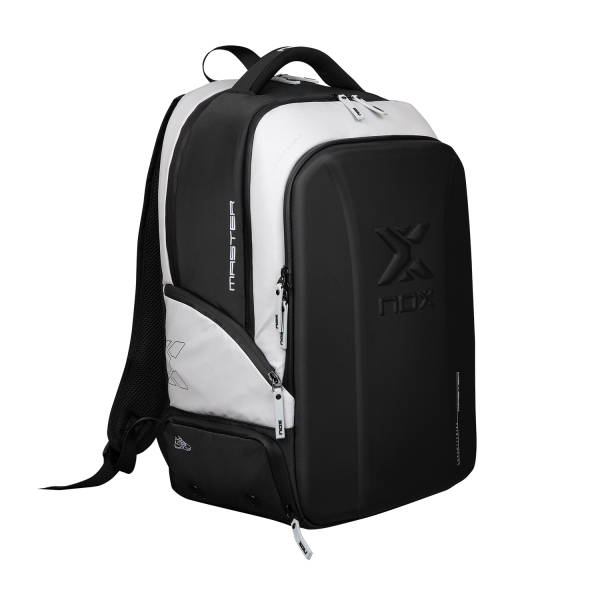 Bolsa de Padel NOX NOX Luxury Mochila  Negro/Blanco MOCLUXMASTER