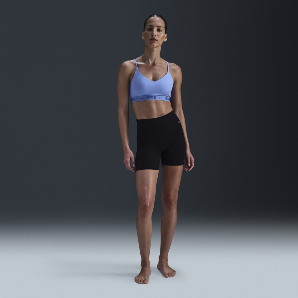 Nike Indy Swoosh Sports Bra - Royal Pulse