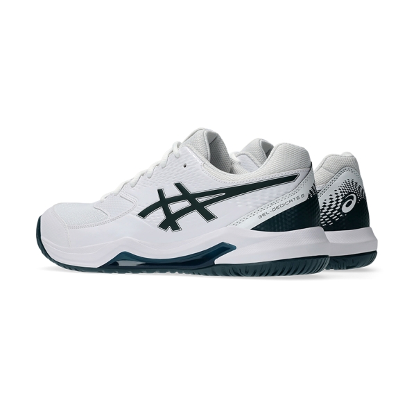Asics Gel Dedicate 8 - White/Saxon Green