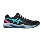 Asics Gel Dedicate 8 Padel - Black/Energy Aqua
