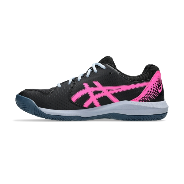 Asics Gel Dedicate 8 Padel - Black/Energy Aqua