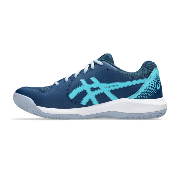 Asics Gel Dedicate 8 Padel - Mako Blue/Grey Blue