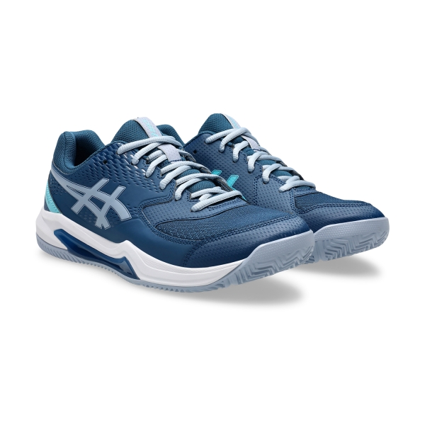 Asics Gel Dedicate 8 Padel - Mako Blue/Grey Blue