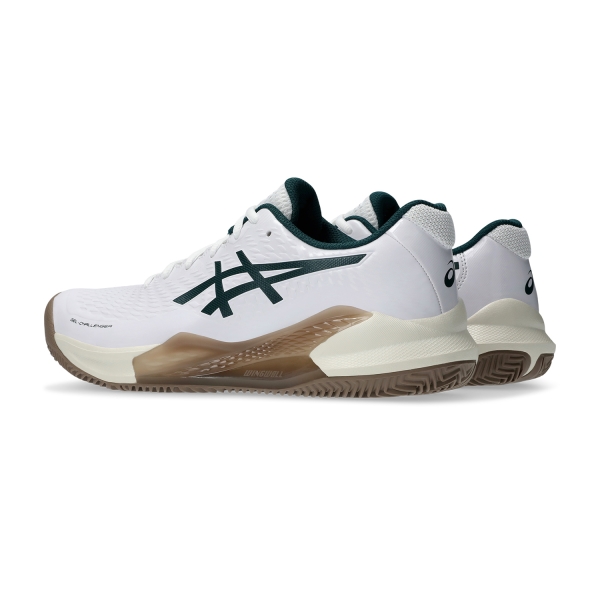 Asics Gel Challenger 14 Clay - White/Saxon Green