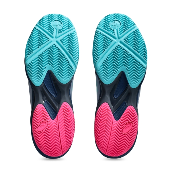 Asics Solution Swift FF 2 Padel - Grey Blue/Mako Blue