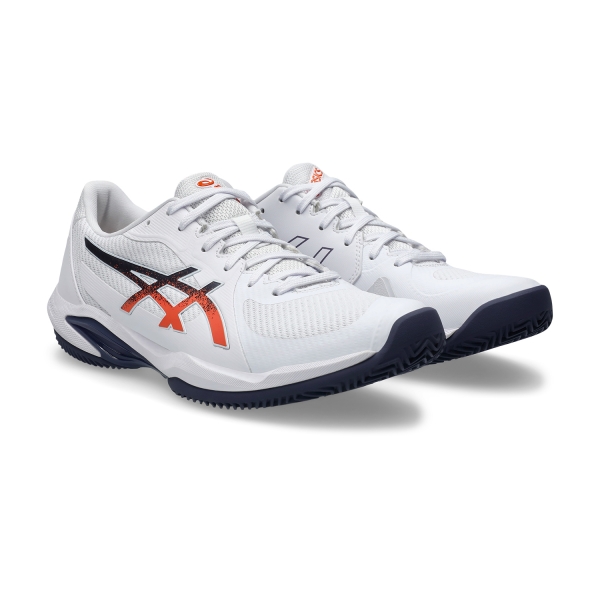 Asics Solution Swift FF 2 Clay - White/Nova Orange