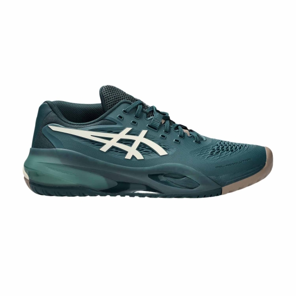 Men`s Tennis Shoes Asics Gel Resolution X  Saxon Green/Birch 1041A481300
