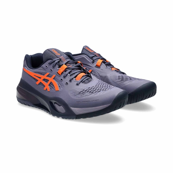 Asics Gel Resolution X - Greyish Purple/Nova Orange
