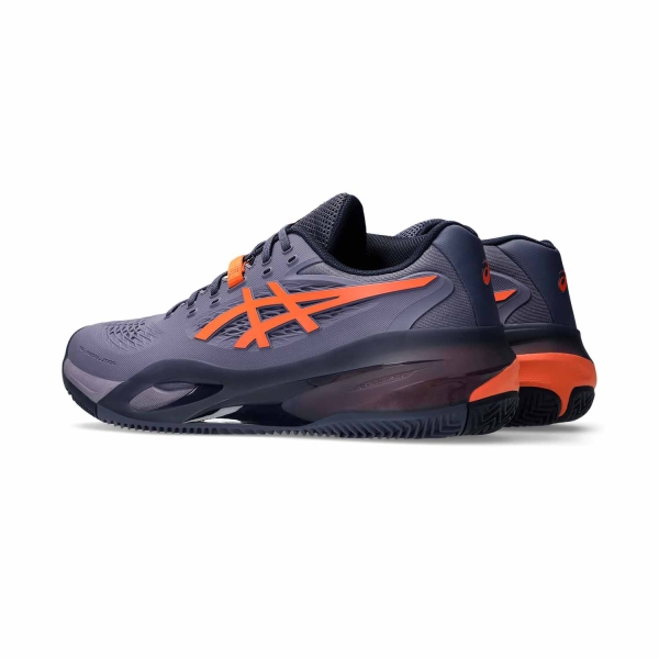 Asics Gel Resolution X Clay - Greyish Purple/Nova Orange