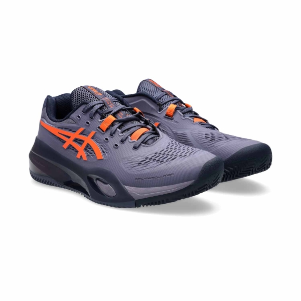 Asics Gel Resolution X Clay - Greyish Purple/Nova Orange