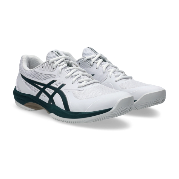 Asics Game FF Clay/OC - White/Saxon Green