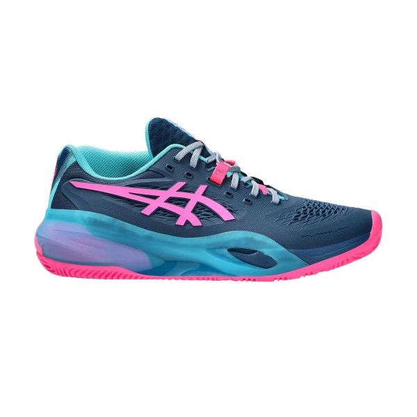 Scarpe Padel Asics Gel Resolution X Padel  Mako Blue/Hot Pink 1041A492400