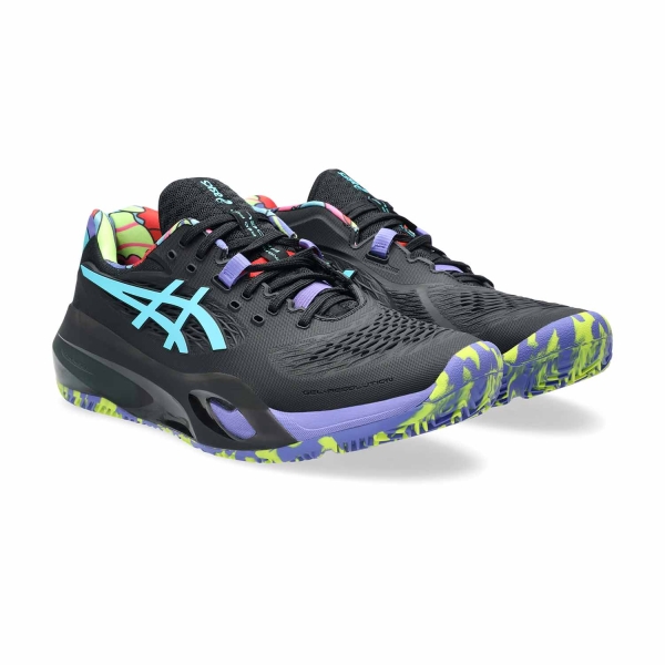Asics Gel Resolution X Padel L.E. - Black/Energy Aqua