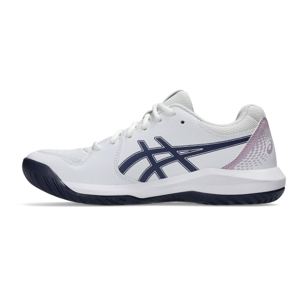 Asics Gel Dedicate 8 - White/Indigo Fog