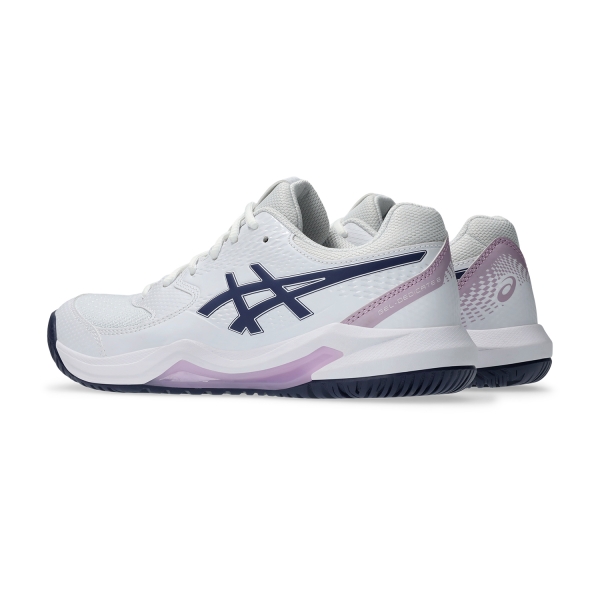 Asics Gel Dedicate 8 - White/Indigo Fog