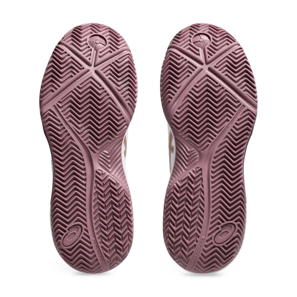 Asics Gel Dedicate 8 Padel - White/Dark Ube