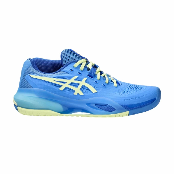 Women`s Tennis Shoes Asics Gel Resolution X  Blue Coast/Huddle Yellow 1042A279400