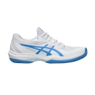 Asics Game FF Clay/OC - White/Blue Coast