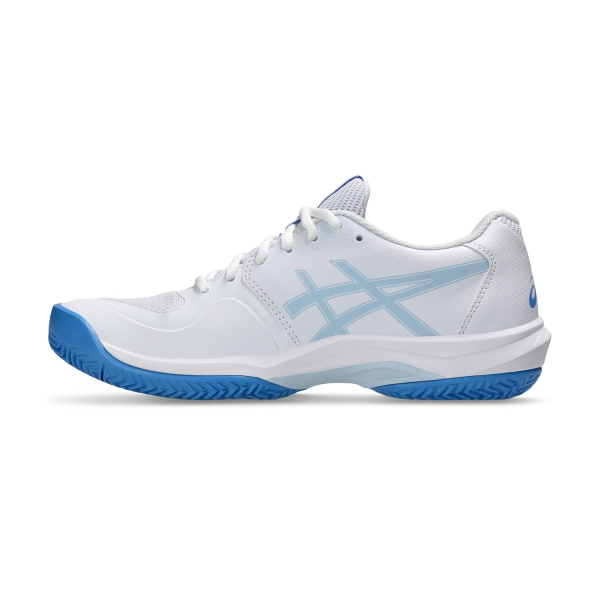 Asics Game FF Clay/OC - White/Blue Coast