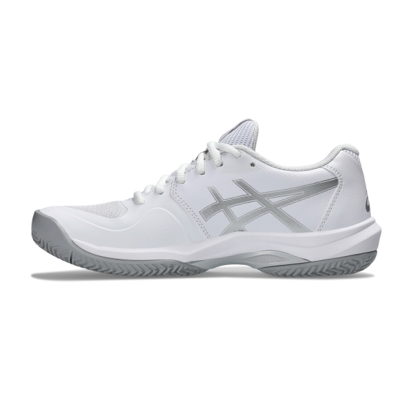 Asics Game FF Clay/OC - White/Pure Silver