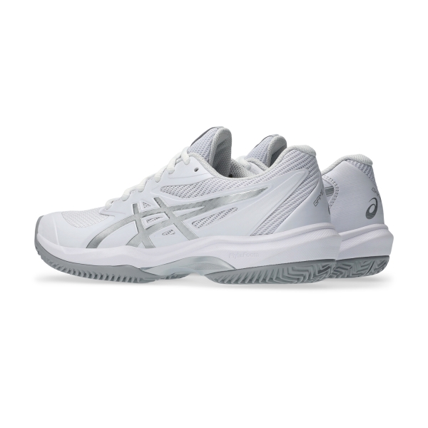 Asics Game FF Clay/OC - White/Pure Silver