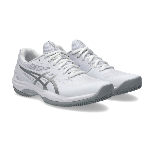 Asics Game FF Clay/OC - White/Pure Silver