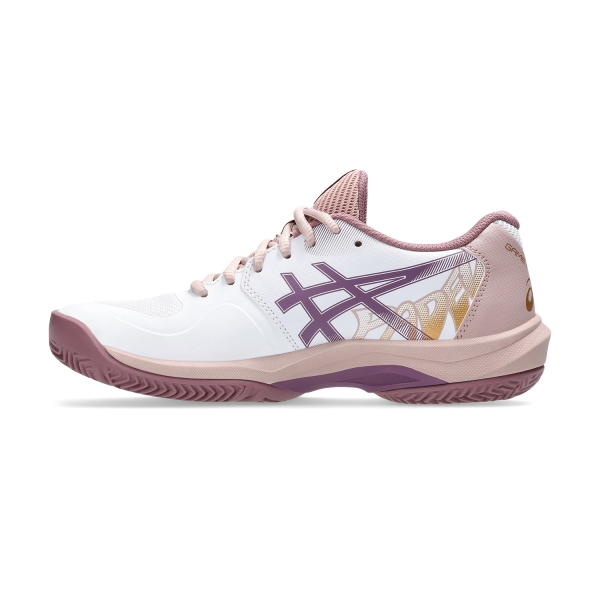 Asics Game FF Padel - White/Purple Oxide