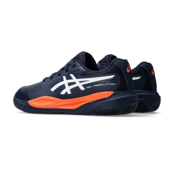 Asics Gel Resolution X GS Clay Bambini - Midnight/White