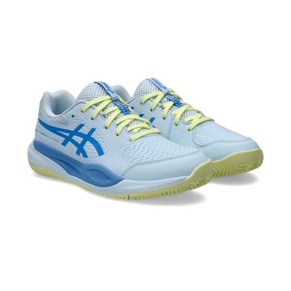 Asics Gel Resolution X GS Clay Niños - Light Blue/Blue Coast