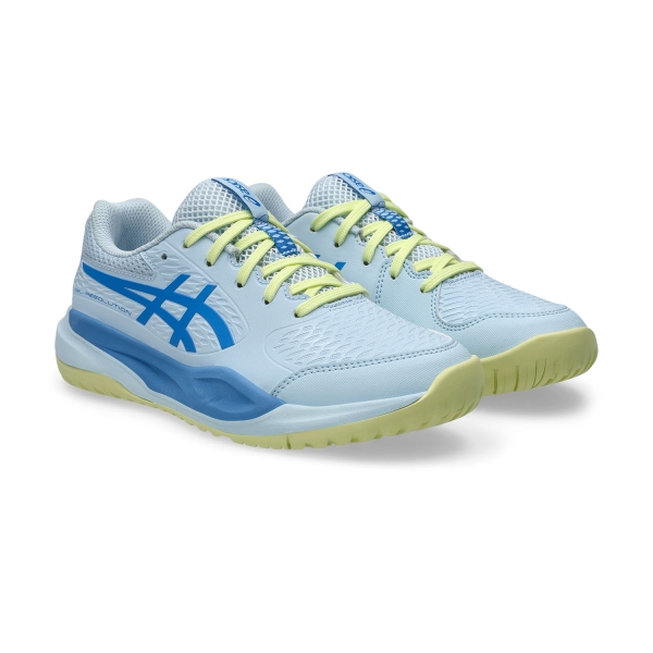 Asics Gel Resolution X GS Bambini - Light Blue/Blue Coast